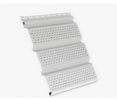 Софит белый полностью перфорированный от производителя Россия по цене 480 р Софит белый полностью перфорированный от производителя Россия по цене 480 р