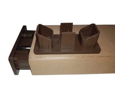 Заглушка для перил крепеж от производителя  ДеревоПласт по цене 95 р