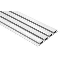 Стеновая реечная панель CM Wall White (Белый)