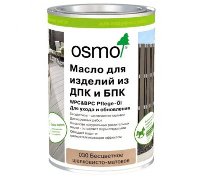 Масло для ДПК (OSMO) Бесцветное от производителя  Deckart (Россия) по цене 6 700 р