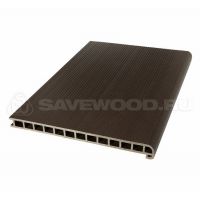 Профиль ДПК для ступеней и лестниц SW Radix Темно-коричневый