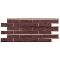 Фасадные панели СЕРИЯ кирпич Саман - Коричневый Фасадные панели СЕРИЯ кирпич Саман - Коричневый