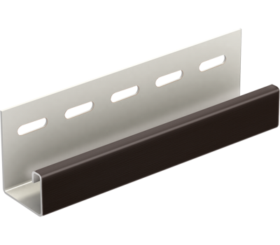 J-планка к Софиту PRO Тёмно коричневый от производителя Ю-Пласт по цене 350 р J-планка к Софиту PRO Тёмно коричневый от производителя Ю-Пласт по цене 350 р