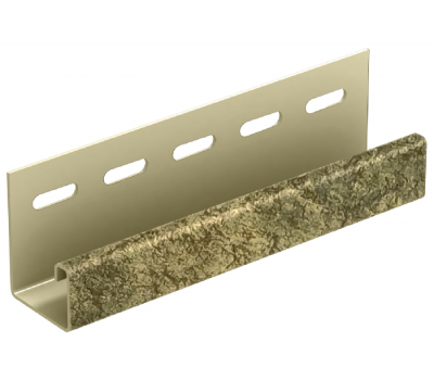 J-планка Стоун Хаус S-Lock Таганай Вулканический от производителя  Ю-Пласт по цене 350 р