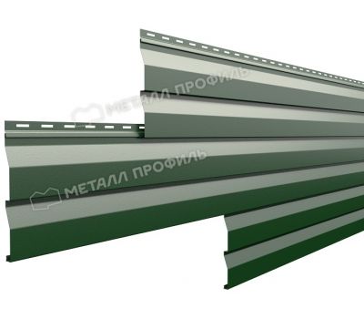 Металлический сайдинг МП СК-14х226 (PURMAN-20-6005-0.5) Зеленый мох от производителя  Металл Профиль по цене 1 550 р