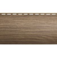 Виниловый сайдинг, Люкс Blockhouse BH-01 Орех