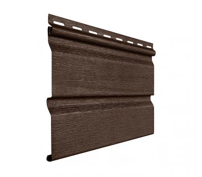 Виниловый сайдинг - Standart, Коричневый от производителя  Fineber по цене 345 р