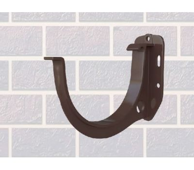 Кронштейн желоба Коричневый от производителя  Альта-профиль по цене 120 р